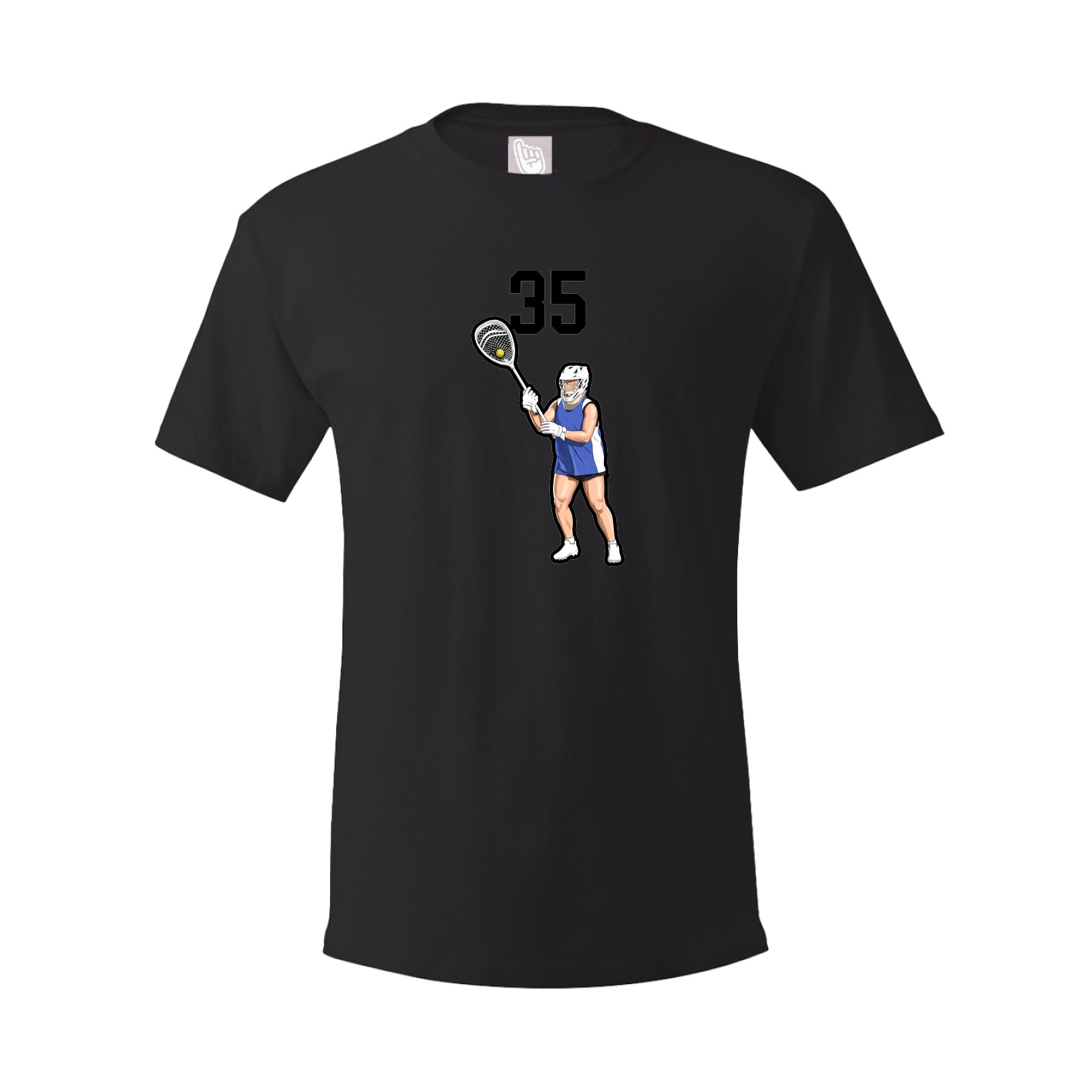 Tee — Number Top in Black