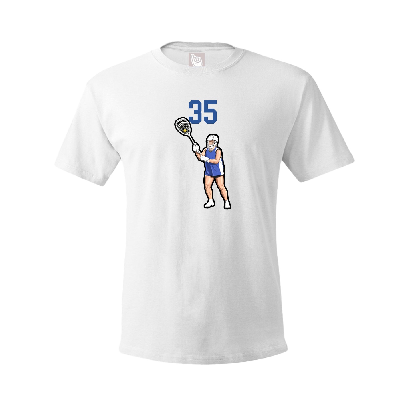 Tee — Number Top in White