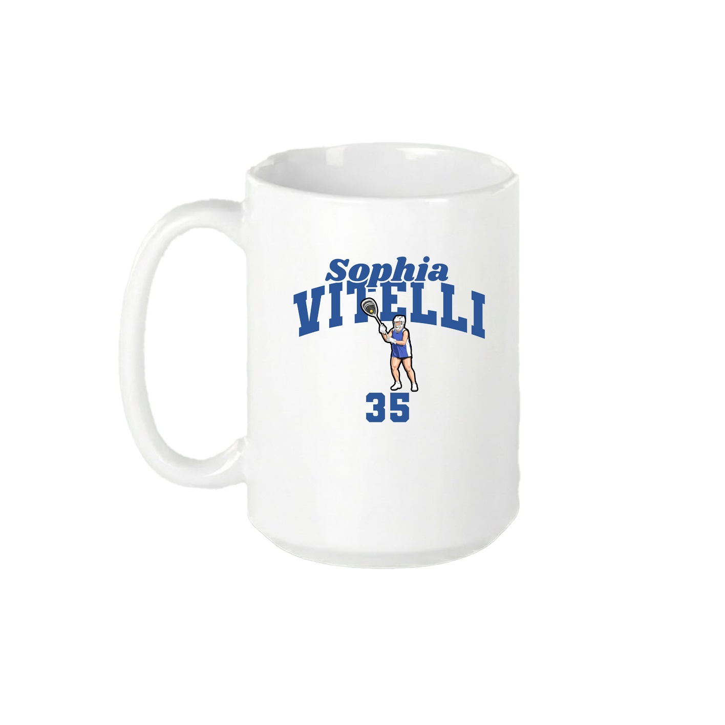 15oz Coffee Mug — Signature Arch in White