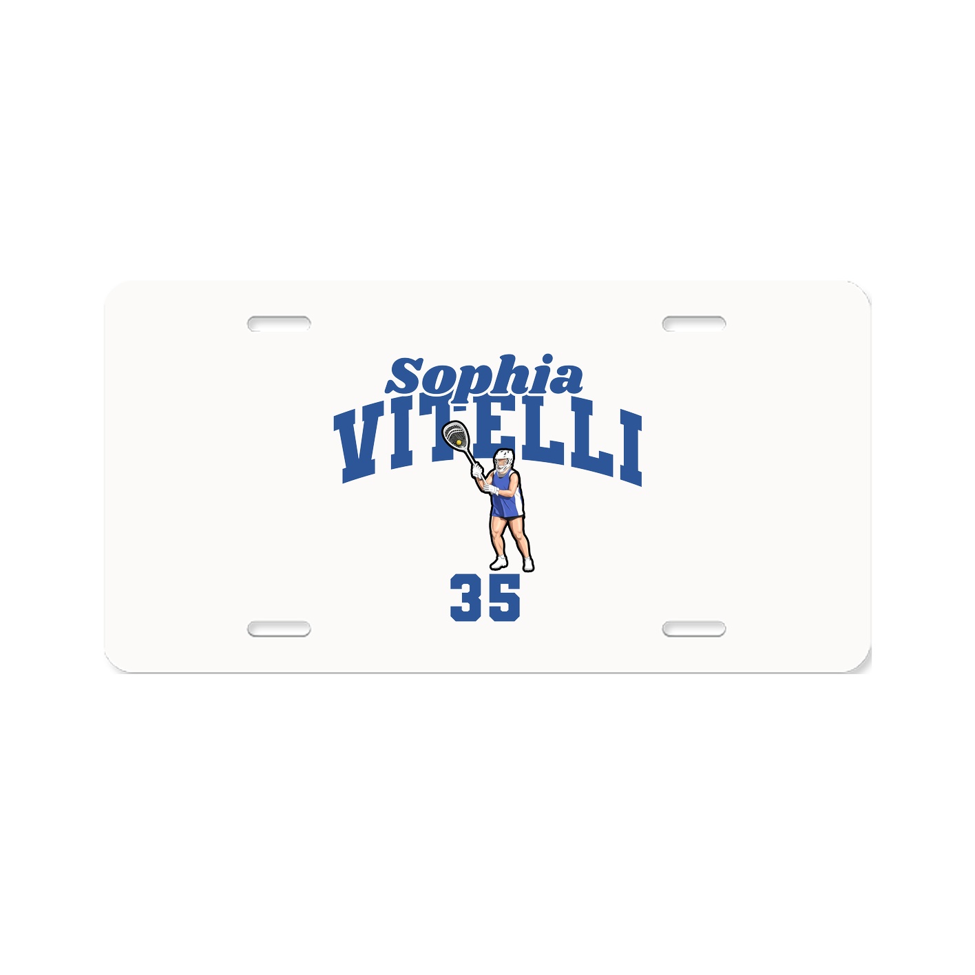 License Plate — Signature Arch in Classic