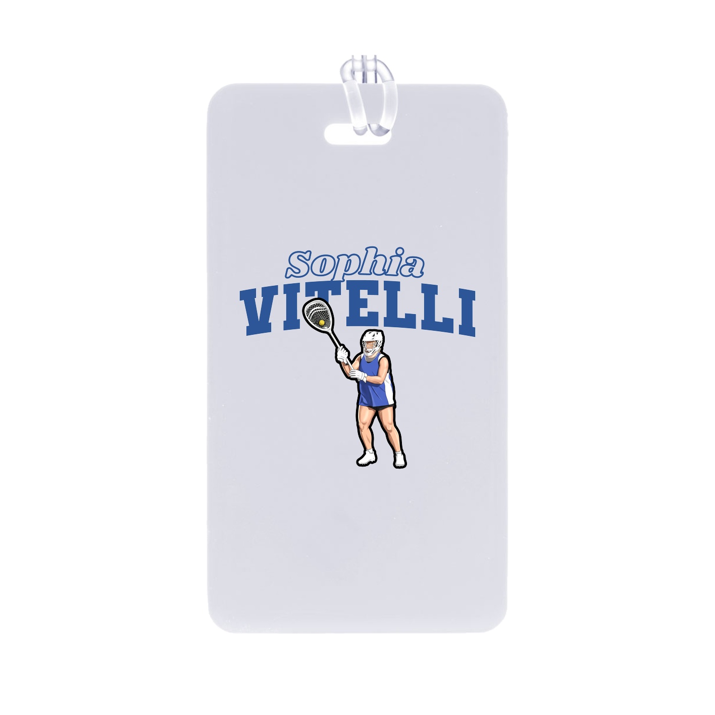 Bag Tag — Name Arch in Classic