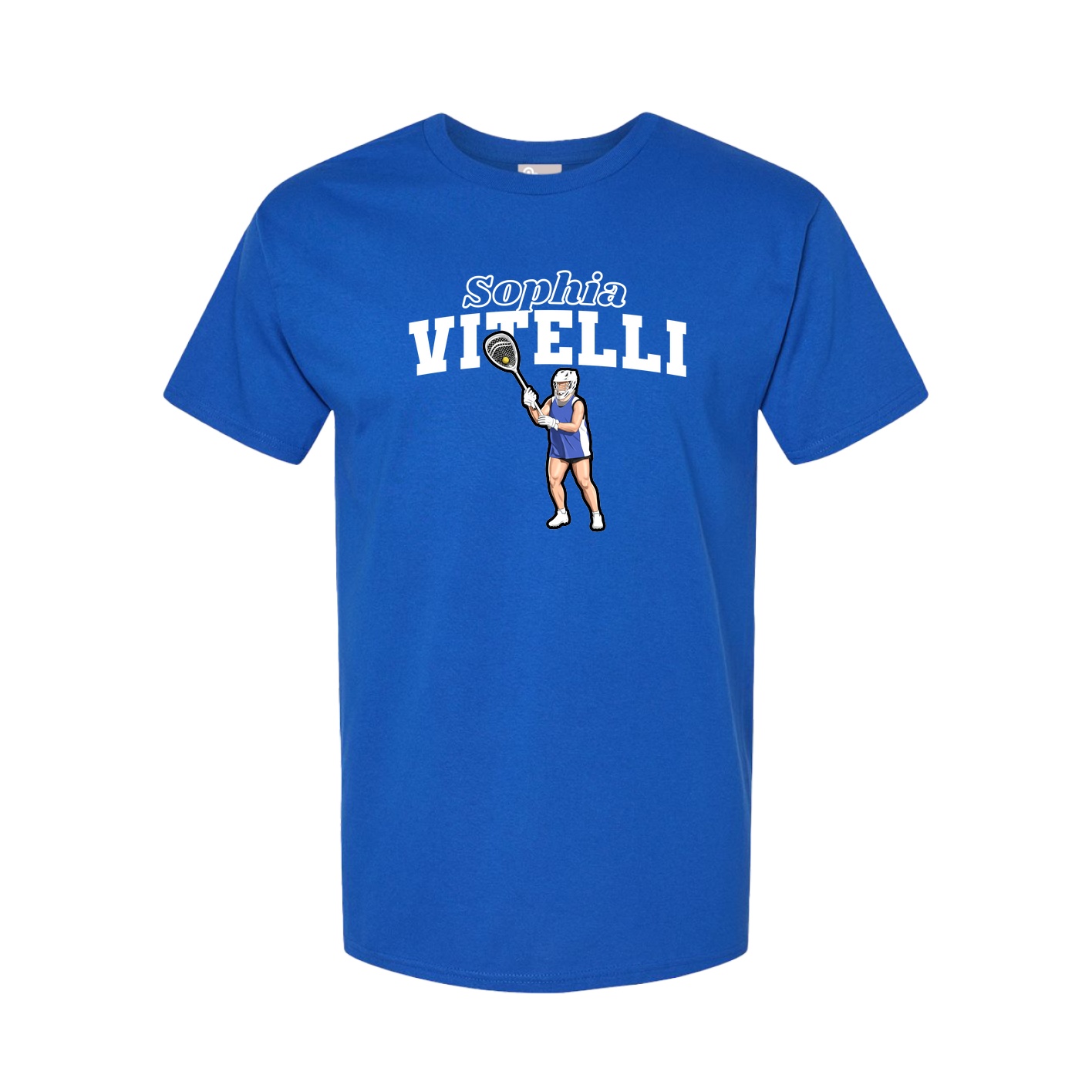 Tee — Name Arch in Royal