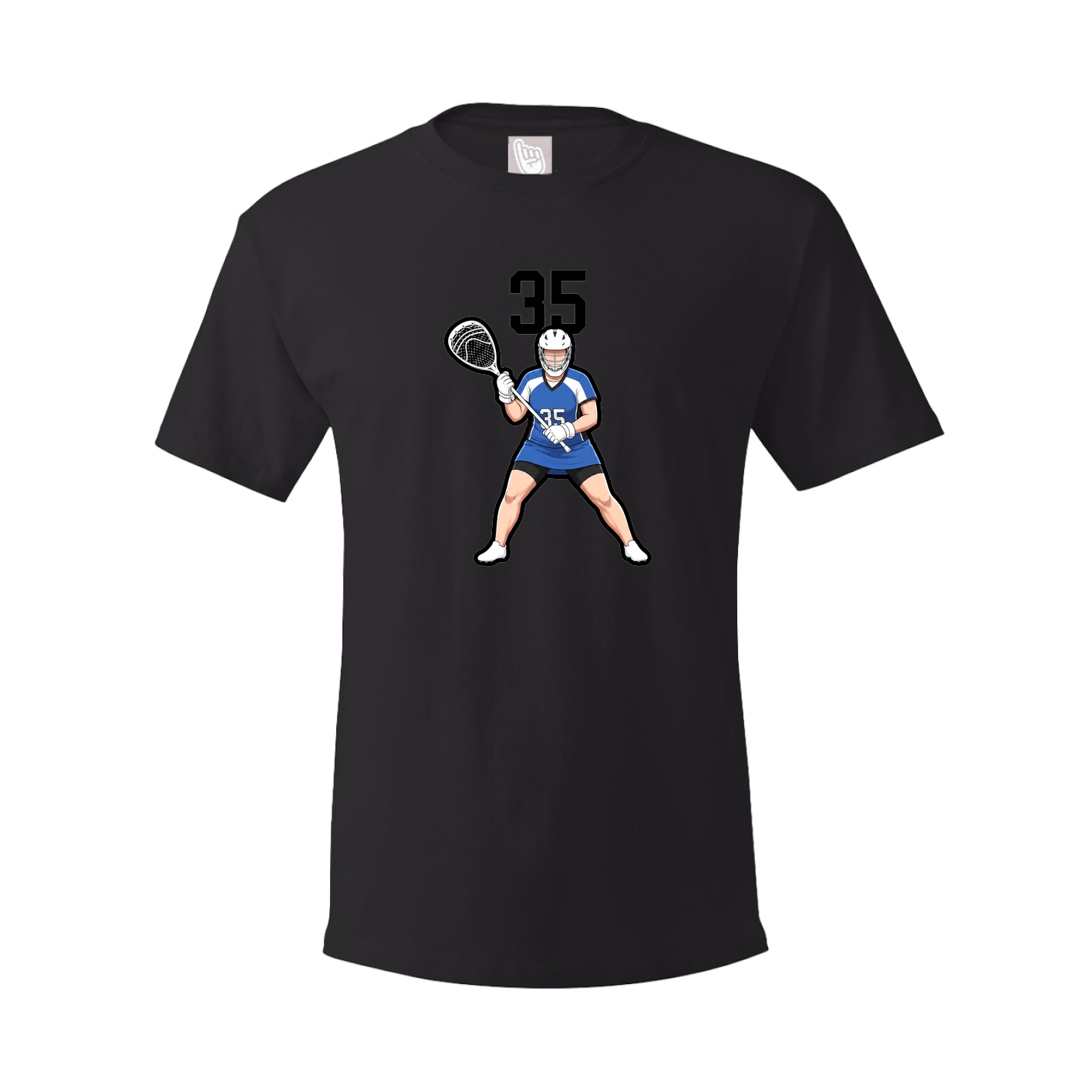 Tee — Number Top in Black
