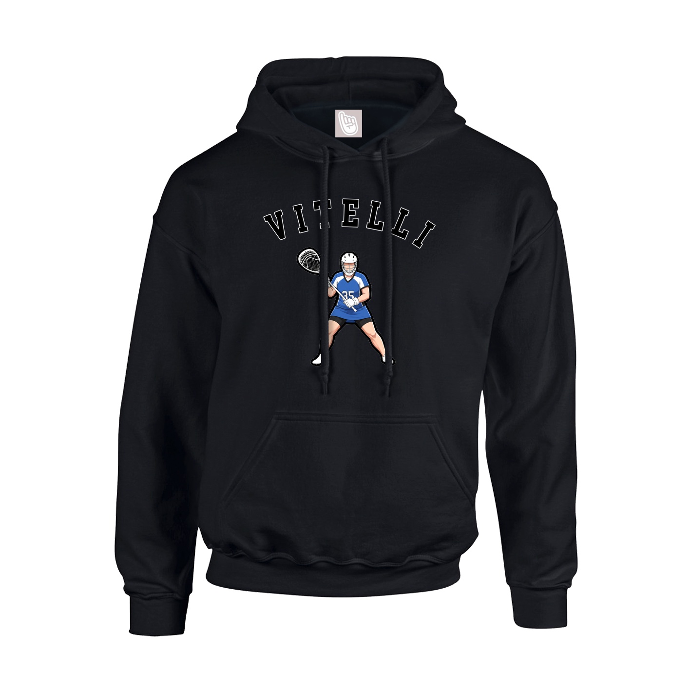 Youth Hoodie — Shirsey Arch in Black