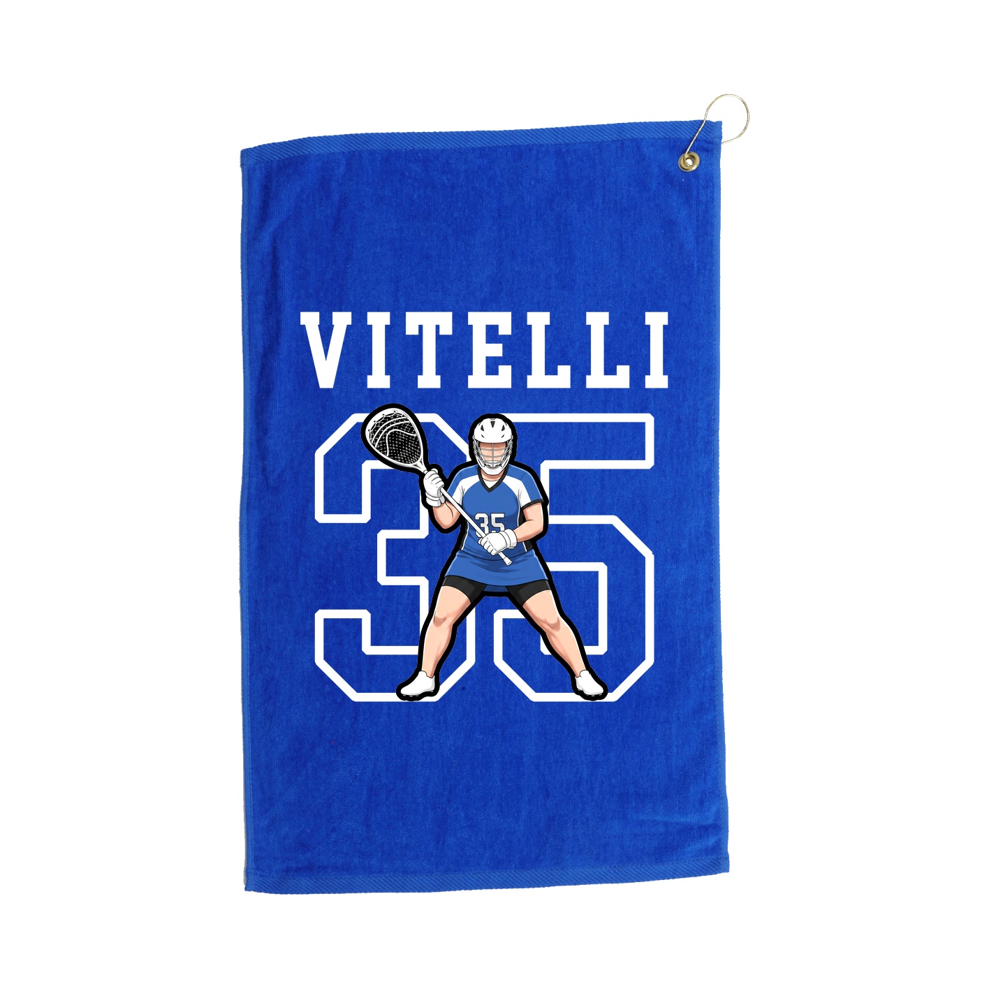 Golf Towel — Shirsey in Royal
