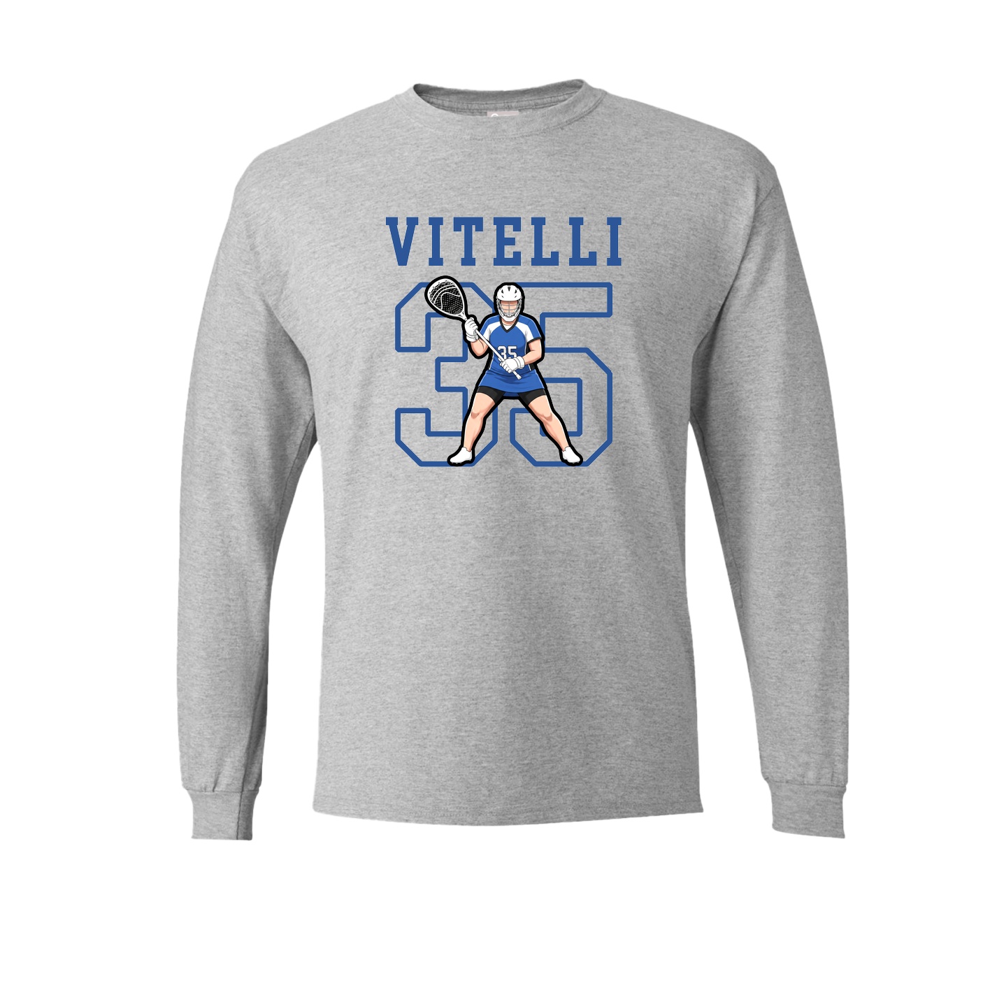 Long Sleeve Tee — Shirsey in Grey