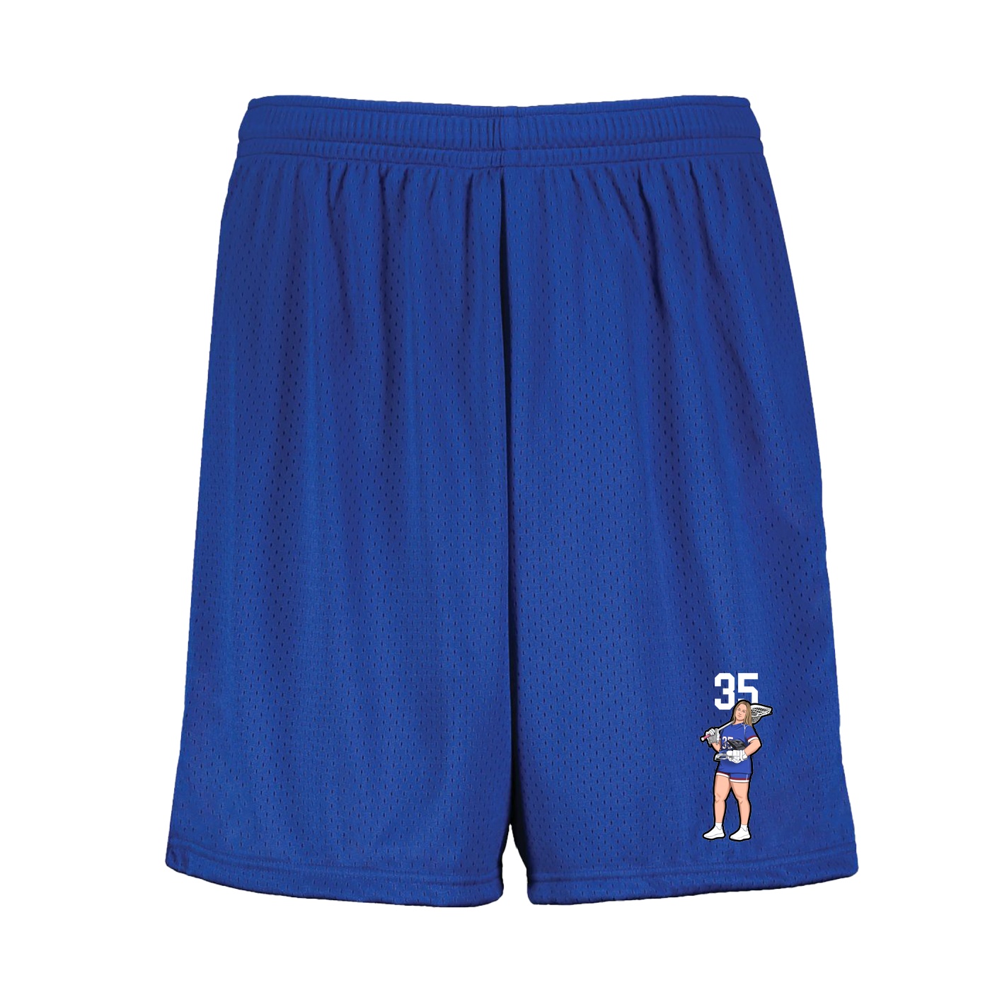Shorts — Number Top in Royal