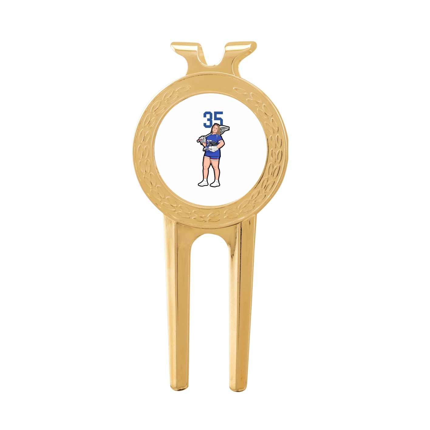 Divot Tool with Ball Marker — Number Top in Classic