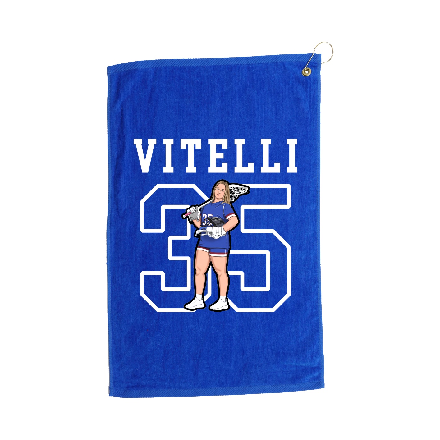 Golf Towel — Shirsey in Royal