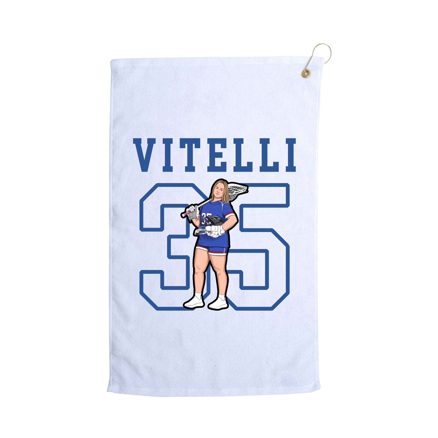 Golf Towel — Shirsey in White