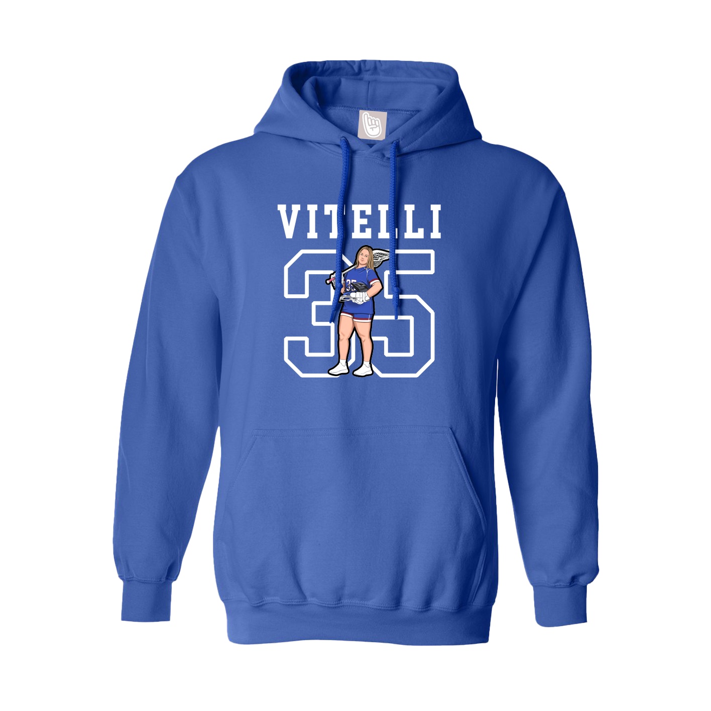Youth Hoodie — Shirsey in Royal