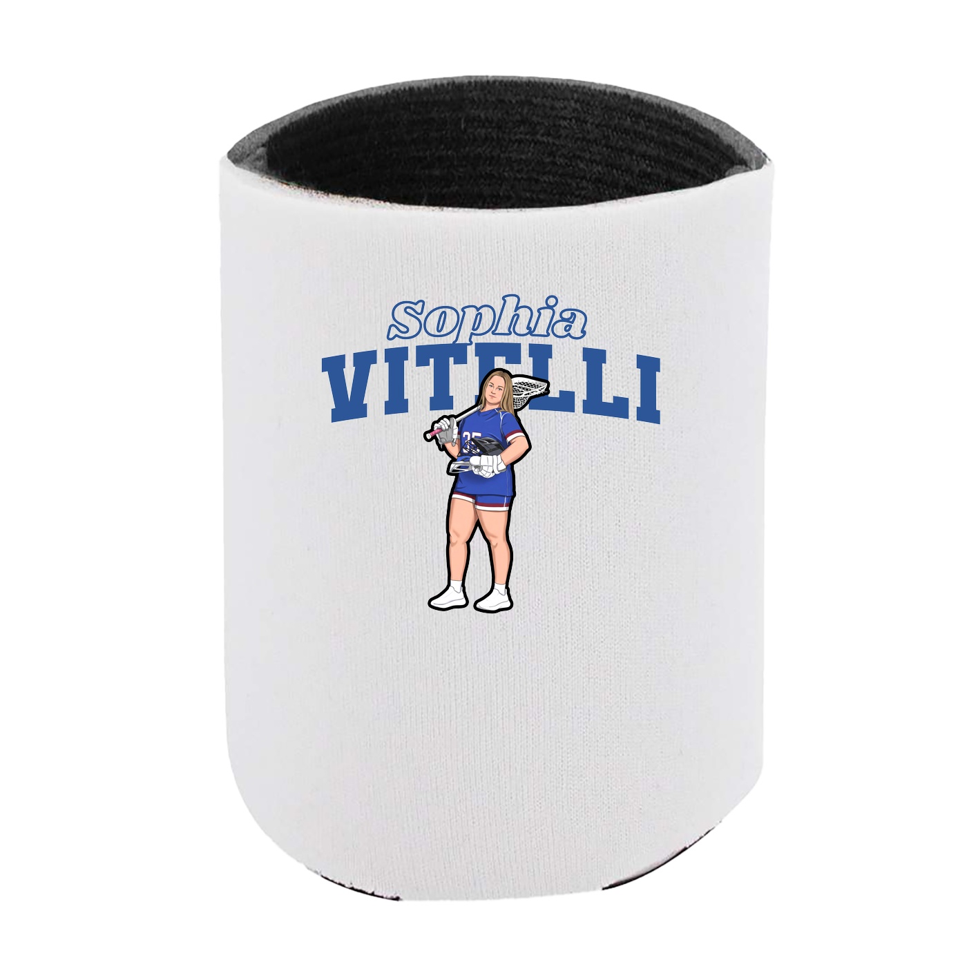 Can Holder — Name Arch in White