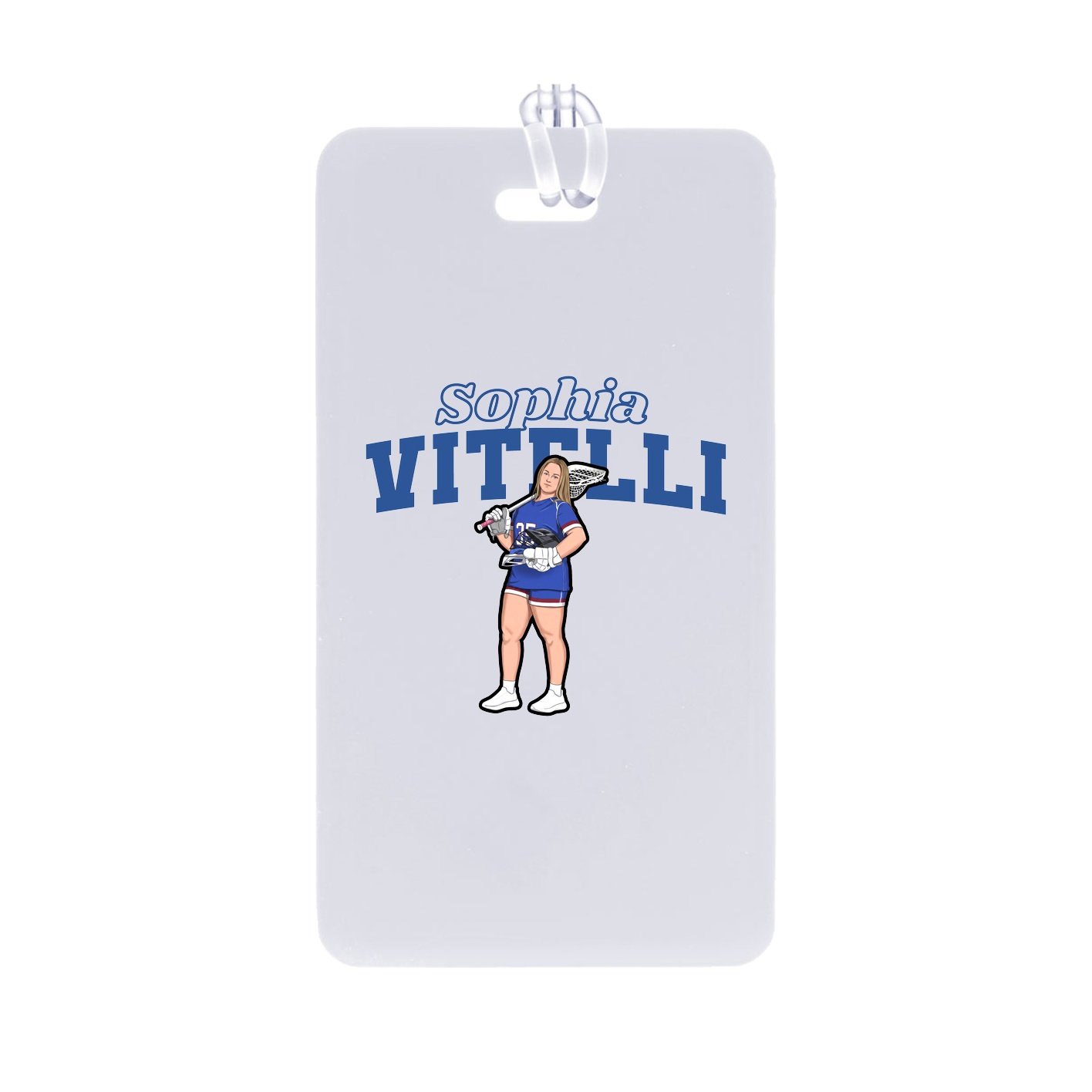 Bag Tag — Name Arch in Classic