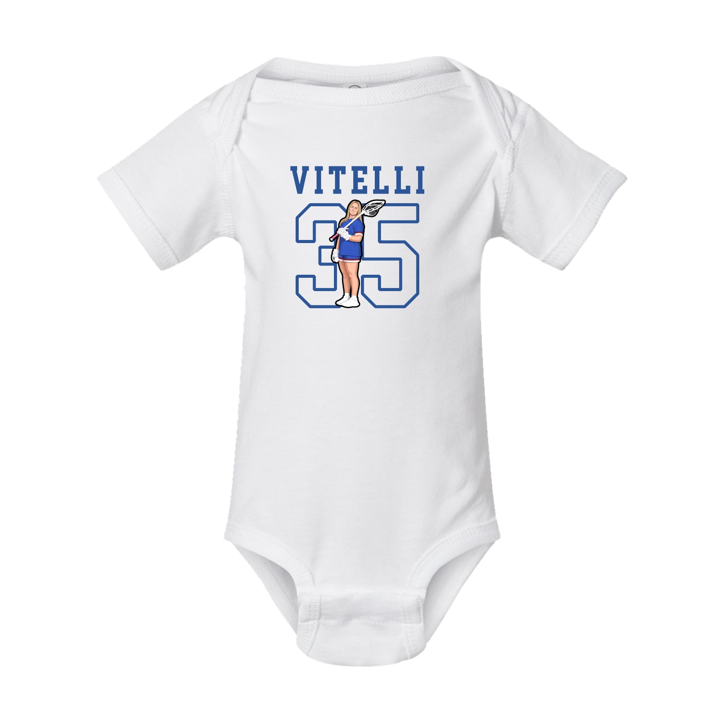 Baby Onesie — Shirsey in White