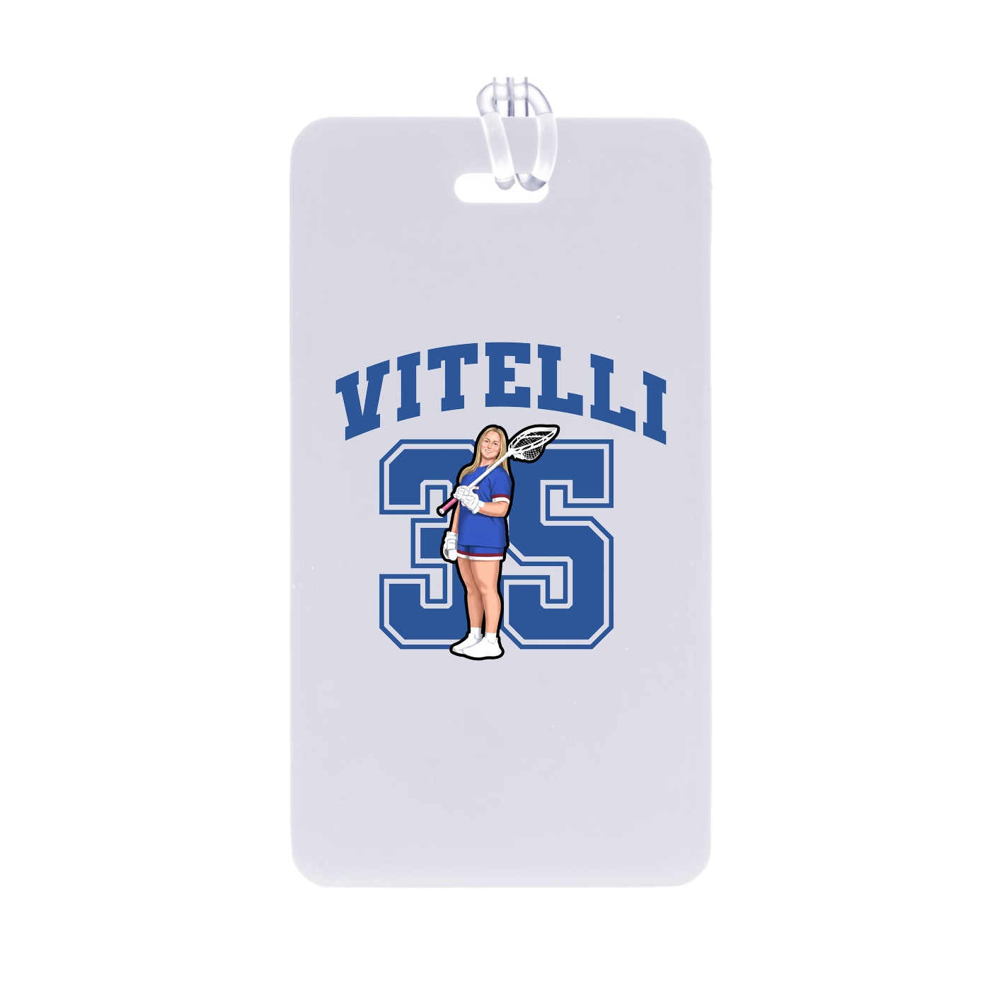 Bag Tag — Number in Classic