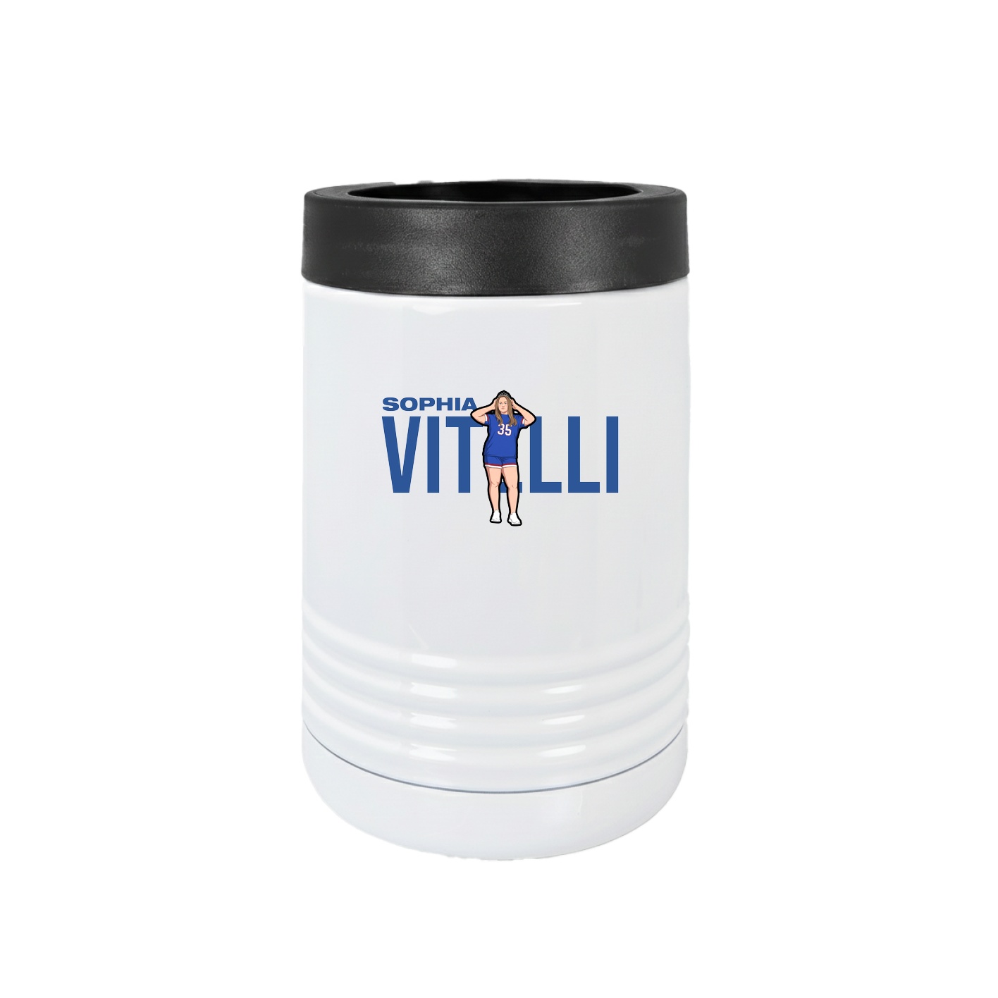 Beverage Holder — Player Name in White