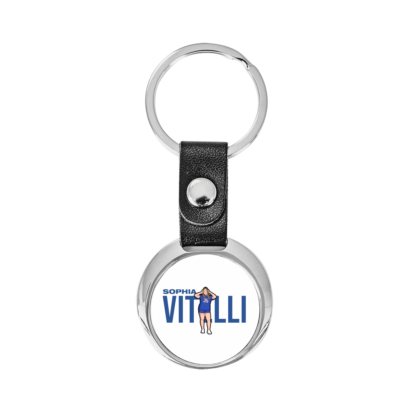 Key Chain — Player Name in Classic