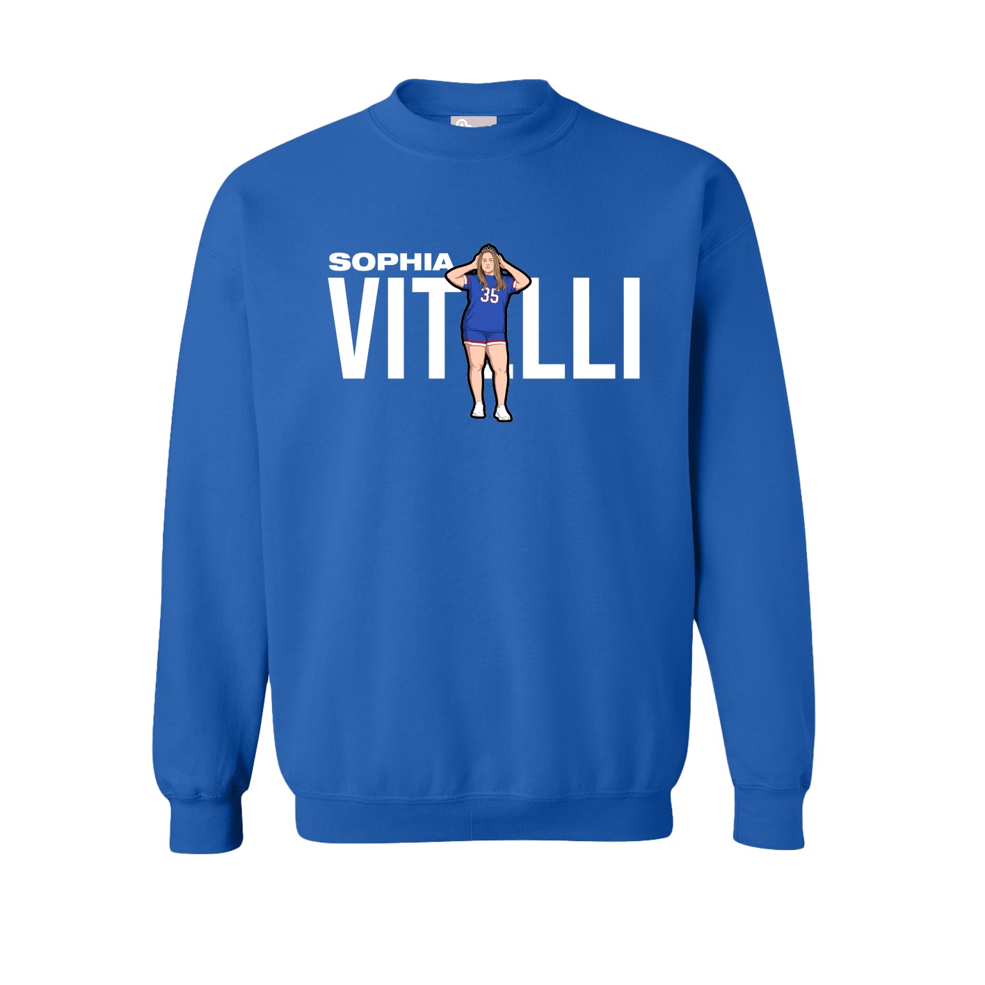 Fleece Crew — Player Name in Royal