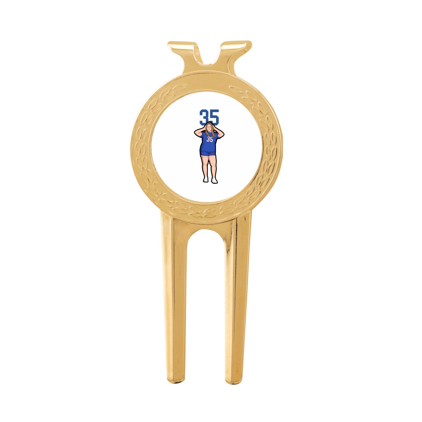 Divot Tool with Ball Marker — Number Top in Classic