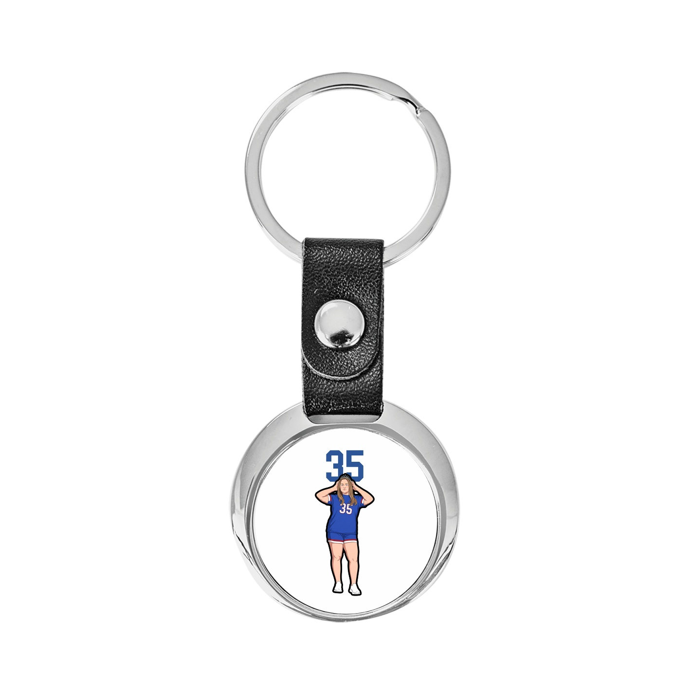Key Chain — Number Top in Classic