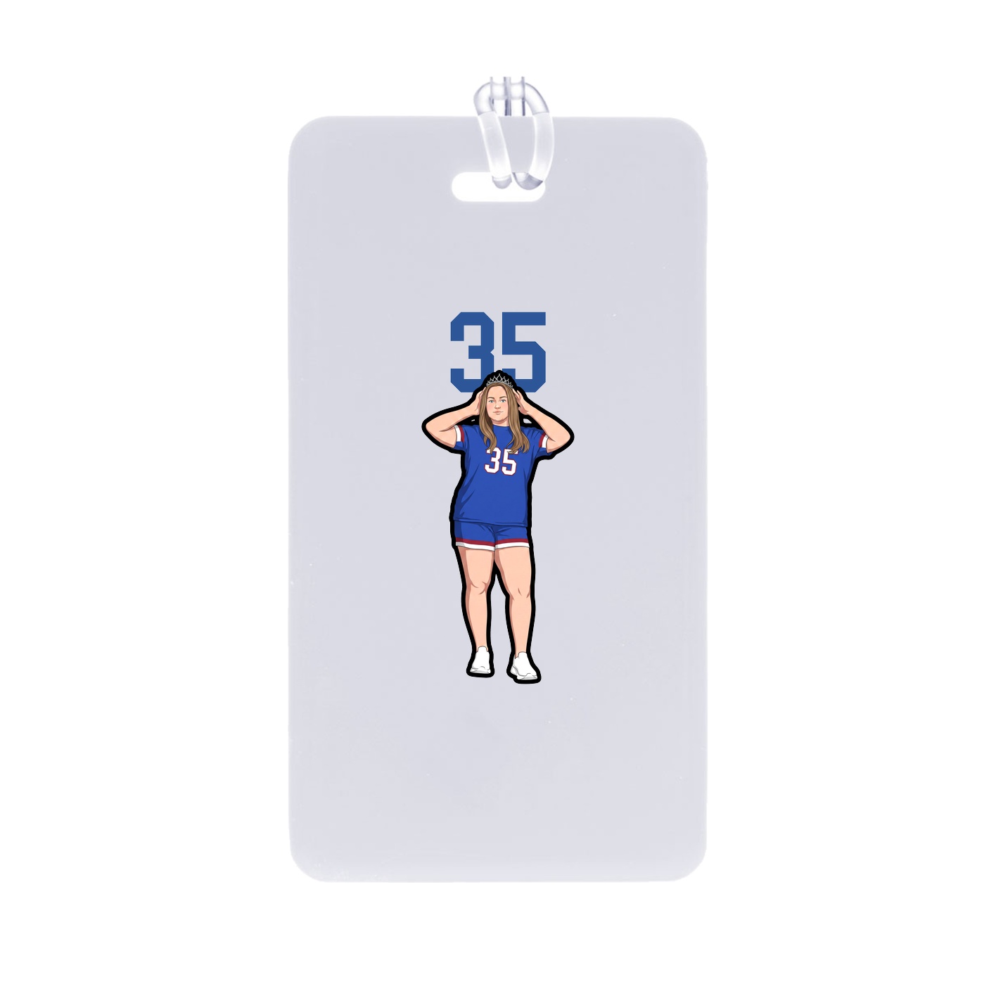 Bag Tag — Number Top in Classic