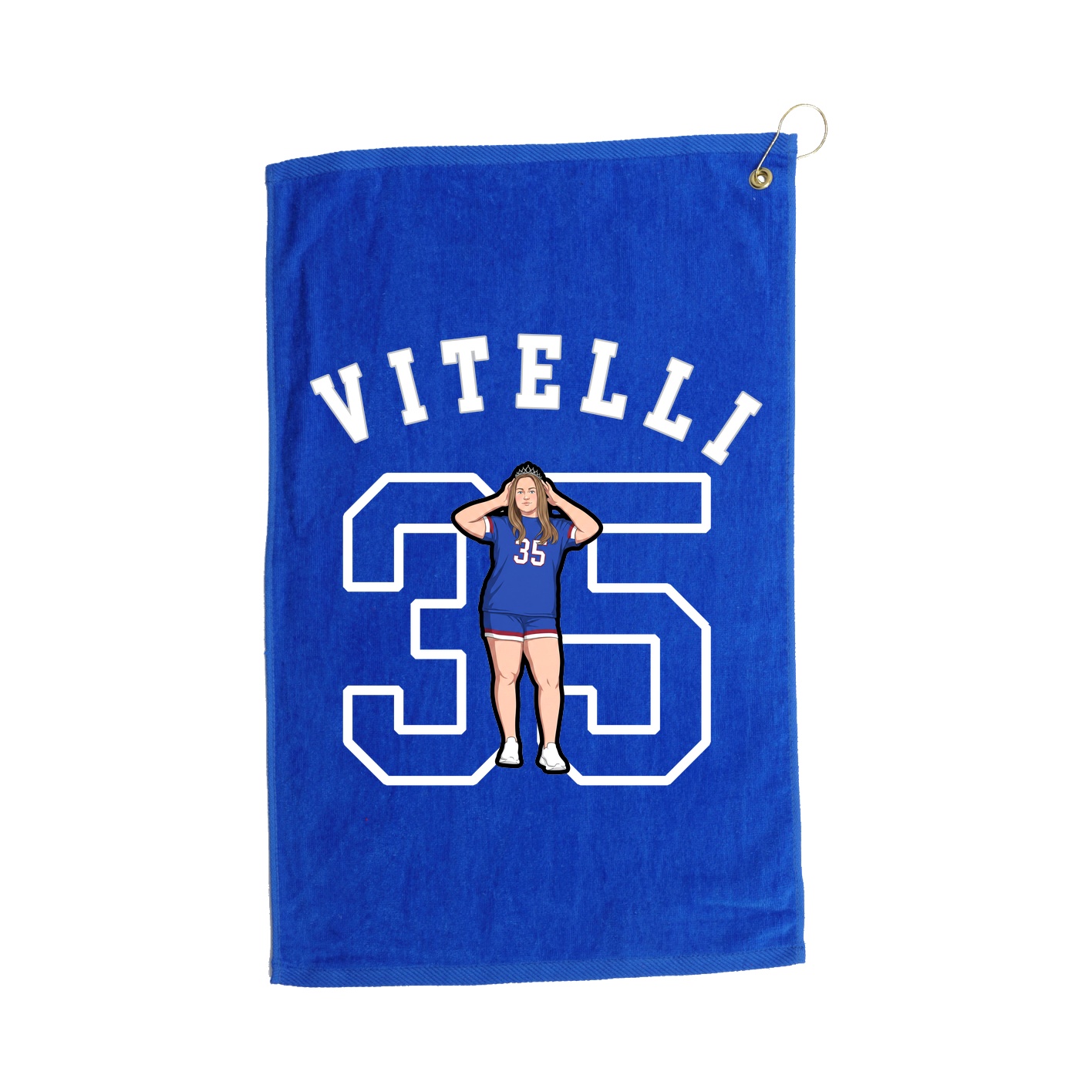 Golf Towel — Shirsey Arch in Royal