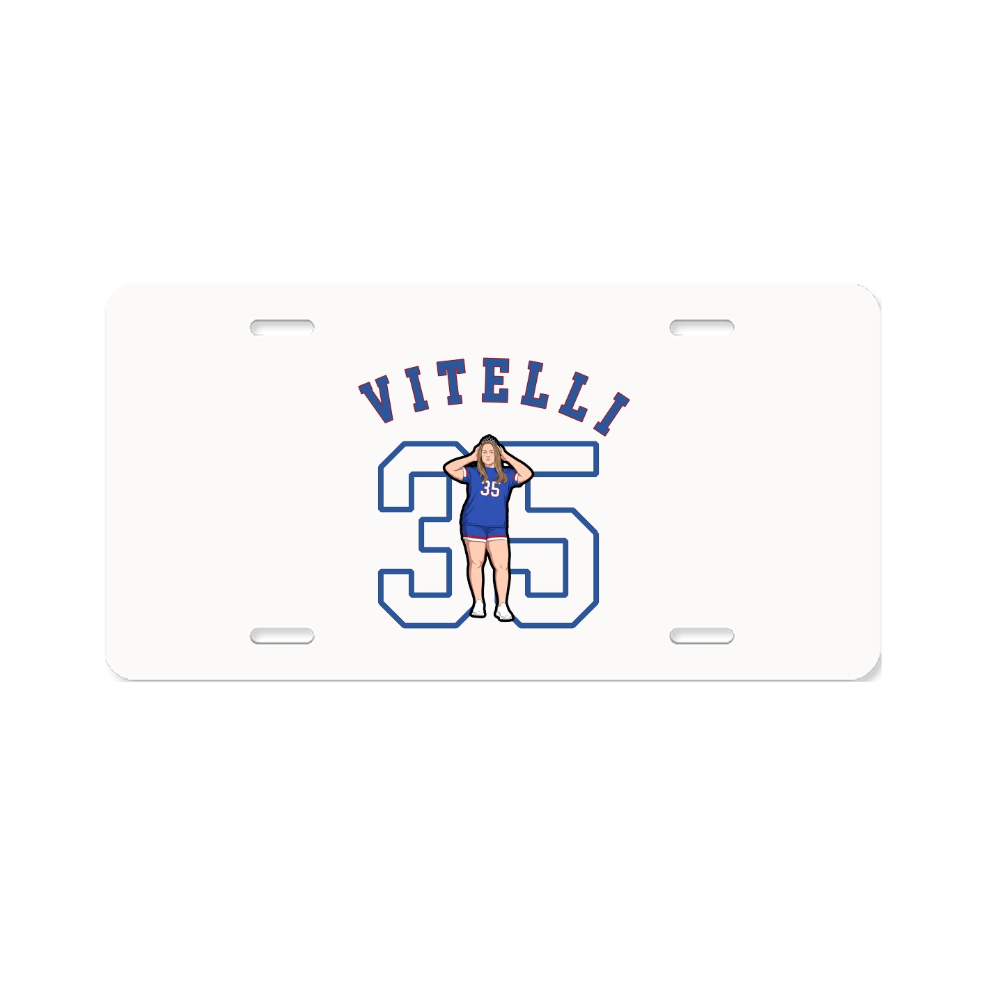 License Plate — Shirsey Arch in Classic