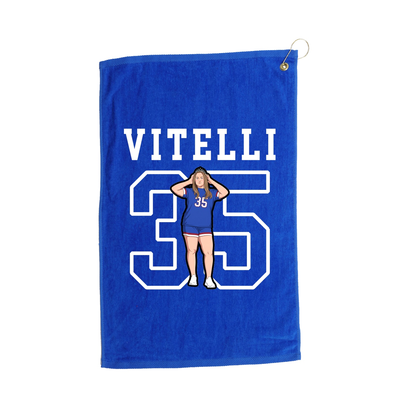 Golf Towel — Shirsey in Royal