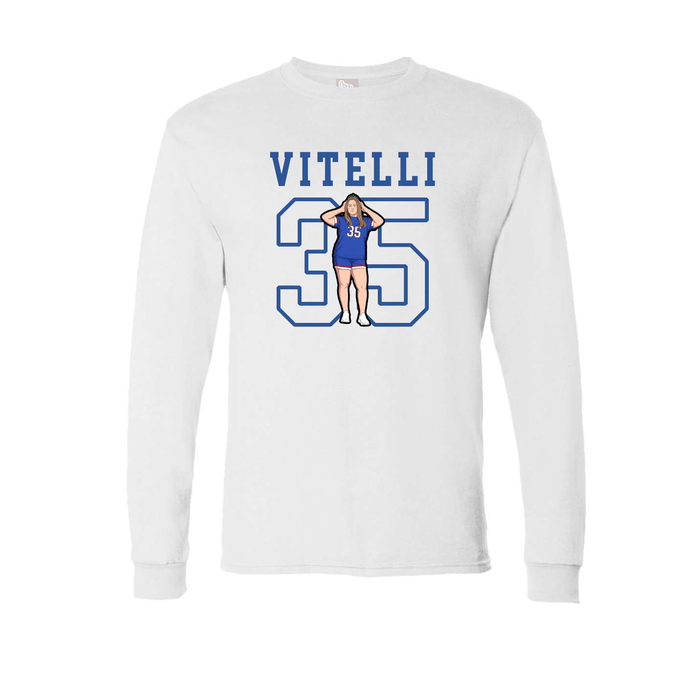 Long Sleeve Tee — Shirsey in White