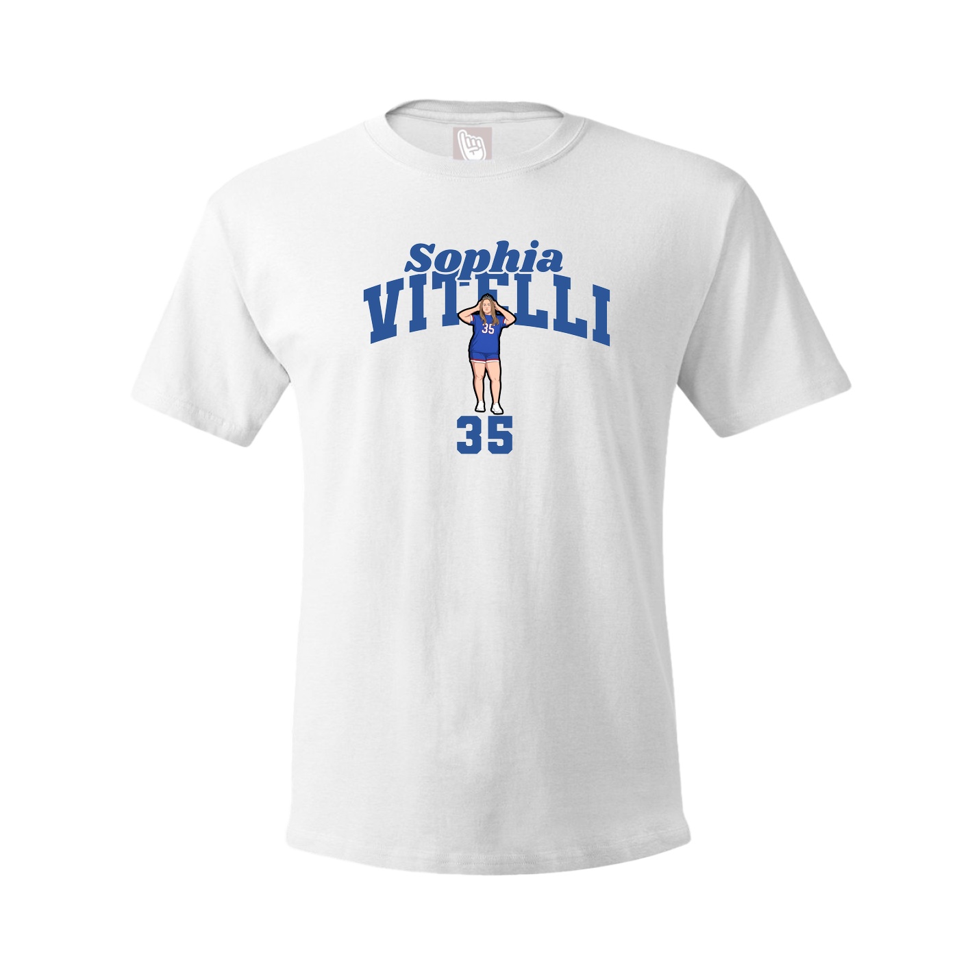 Tee — Signature Arch in White