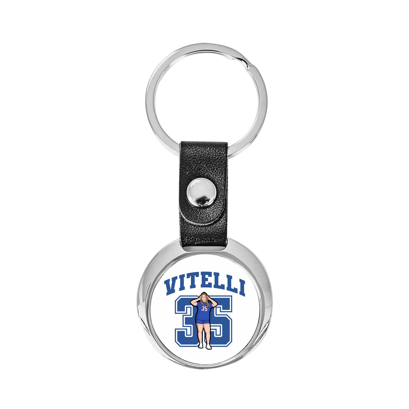 Key Chain — Number in Classic