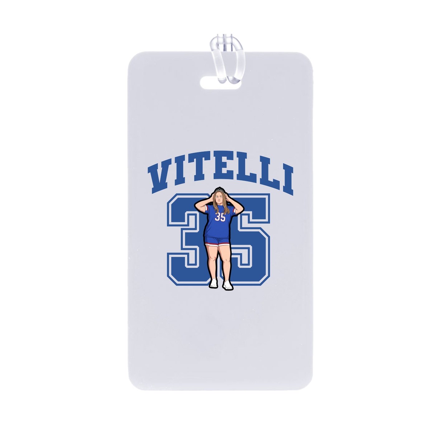 Bag Tag — Number in Classic