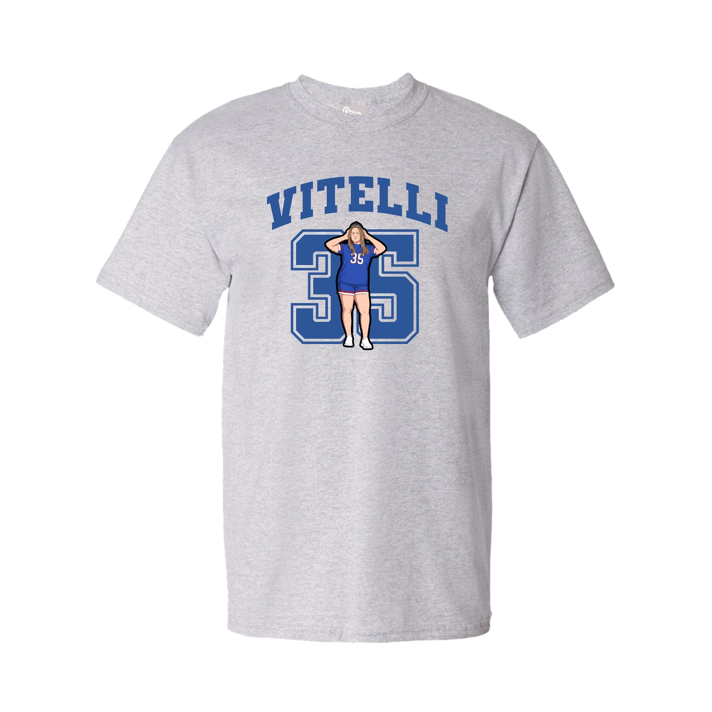 Tee — Number in Grey