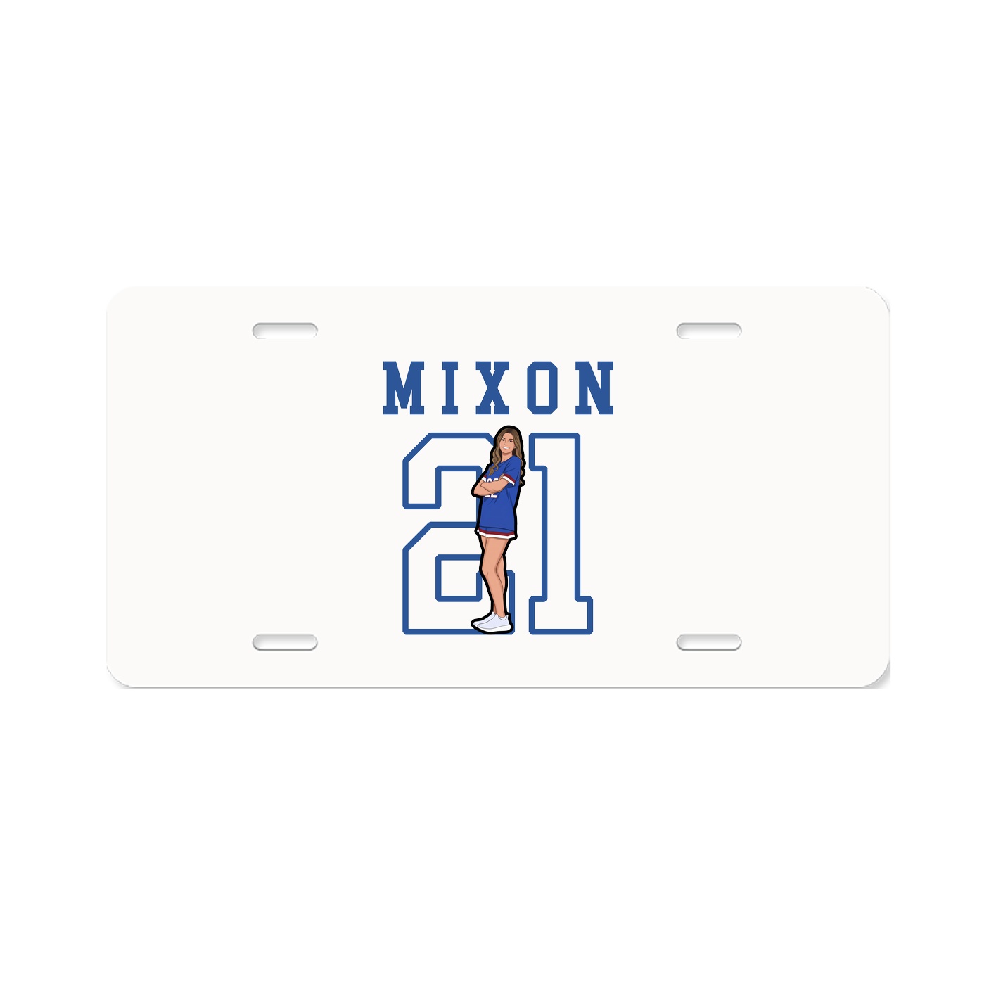 License Plate — Shirsey in Classic