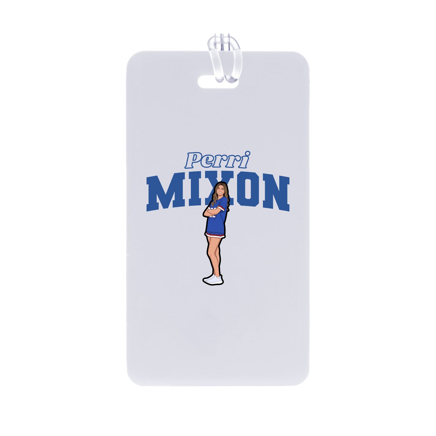 Bag Tag — Name Arch in Classic