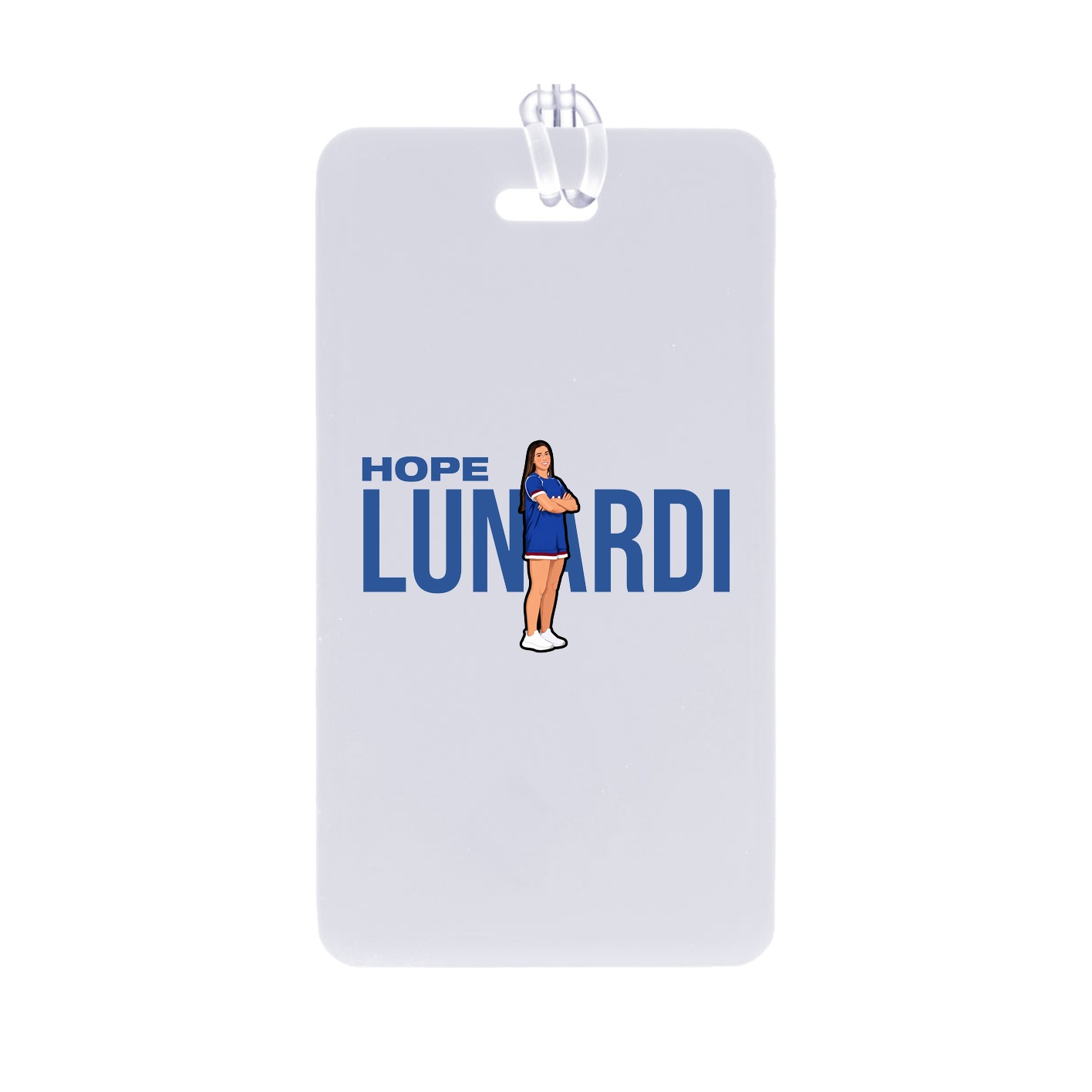 Bag Tag — Player Name in Classic