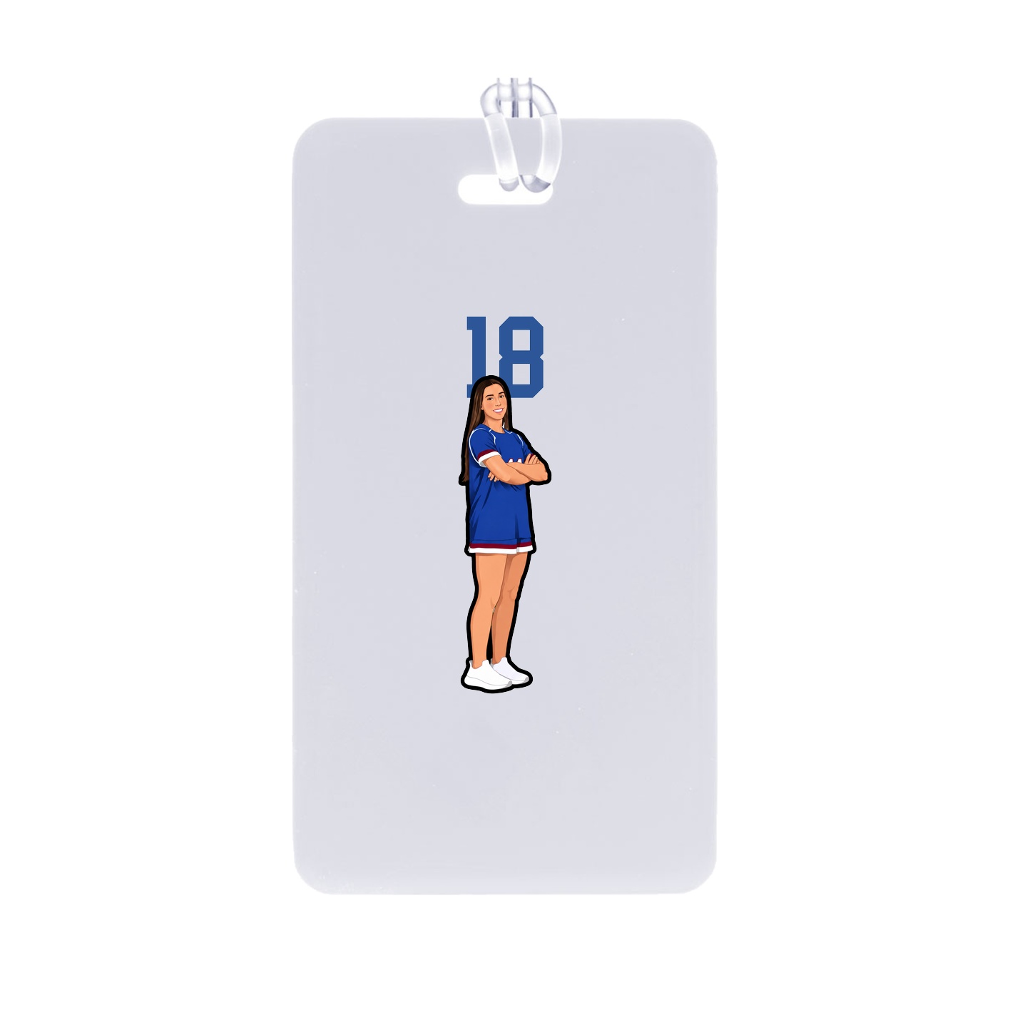 Bag Tag — Number Top in Classic