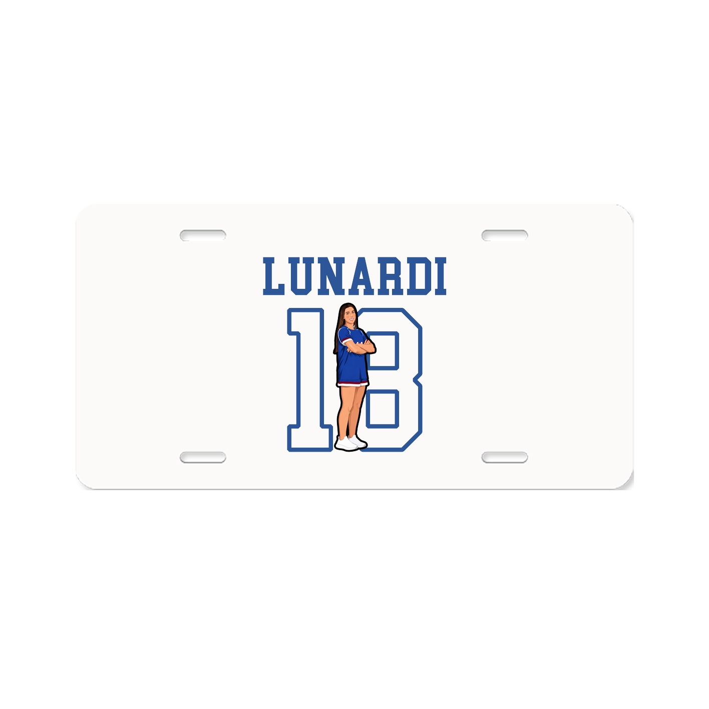 License Plate — Shirsey in Classic