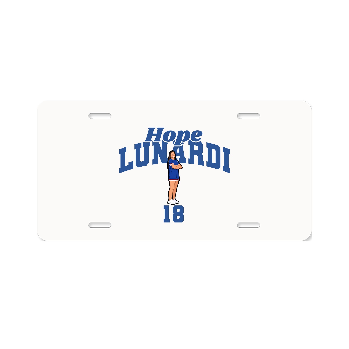 License Plate — Signature Arch in Classic