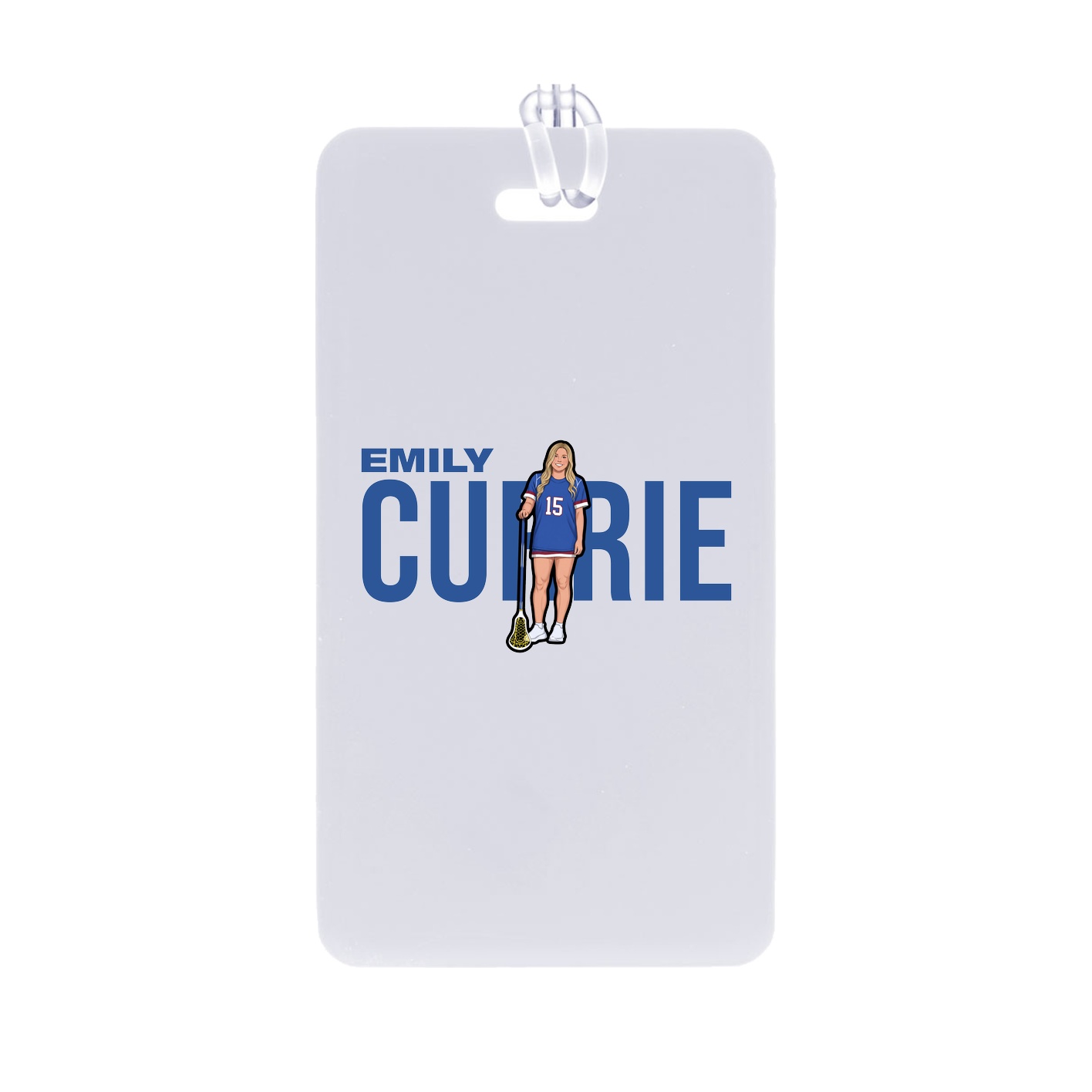 Bag Tag — Player Name in Classic