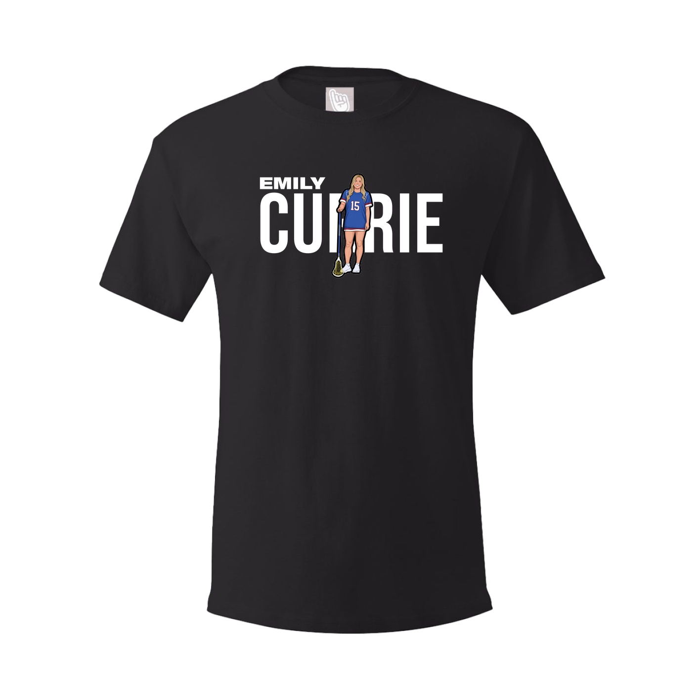 Tee — Player Name in Black