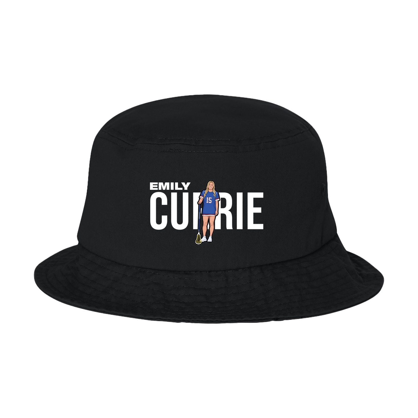 Bucket Cap — Player Name in Black