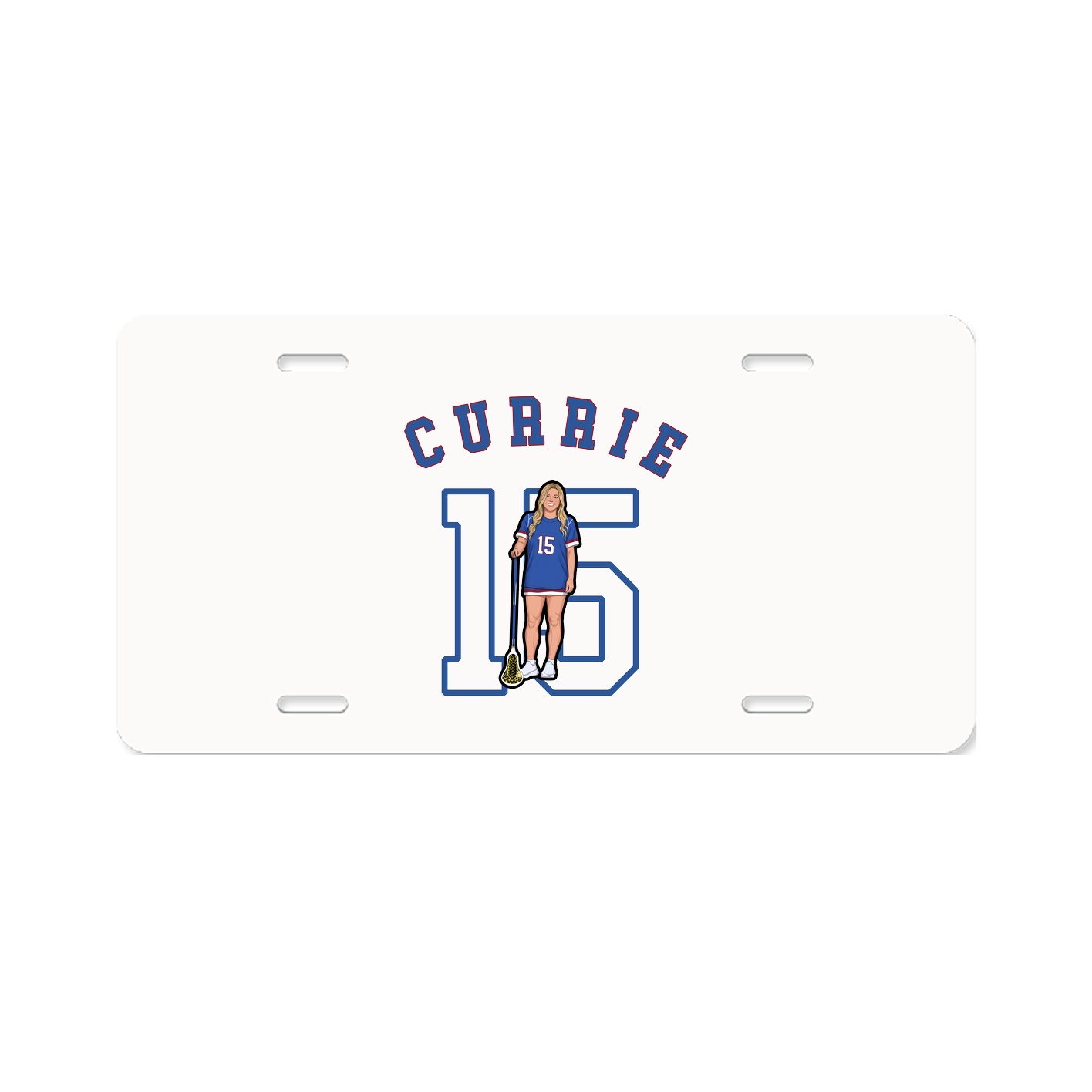 License Plate — Shirsey Arch in Classic