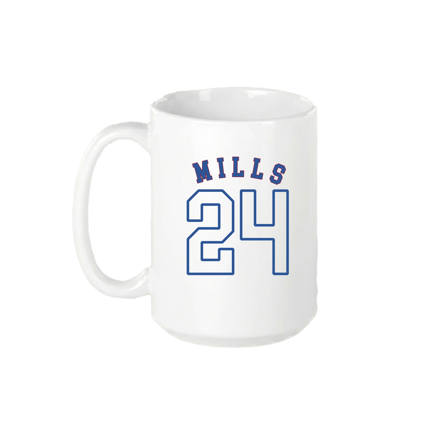 15oz Coffee Mug — Shirsey Arch in White
