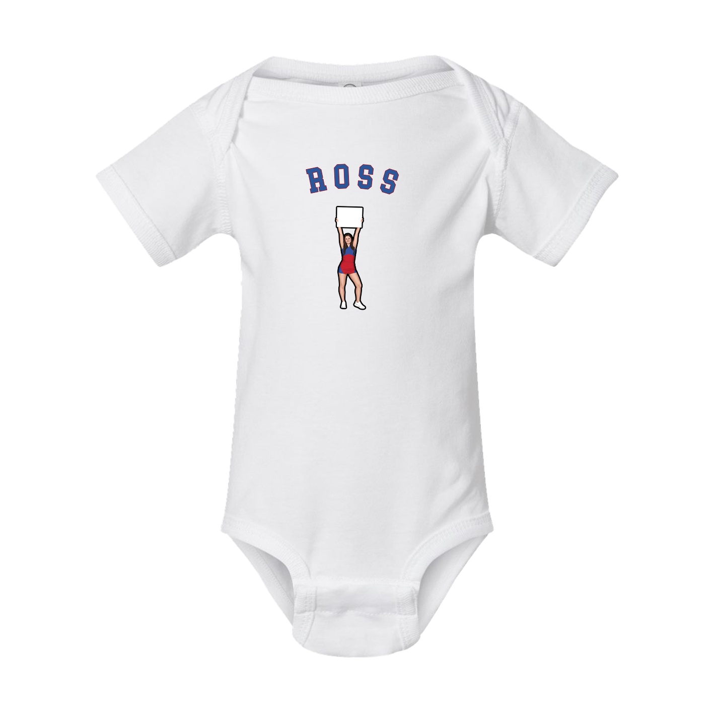 Baby Onesie — Shirsey Arch in White