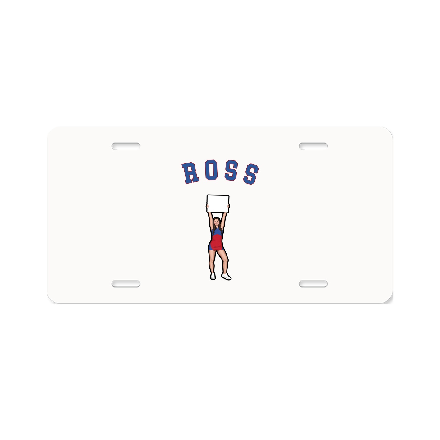 License Plate — Shirsey Arch in Classic