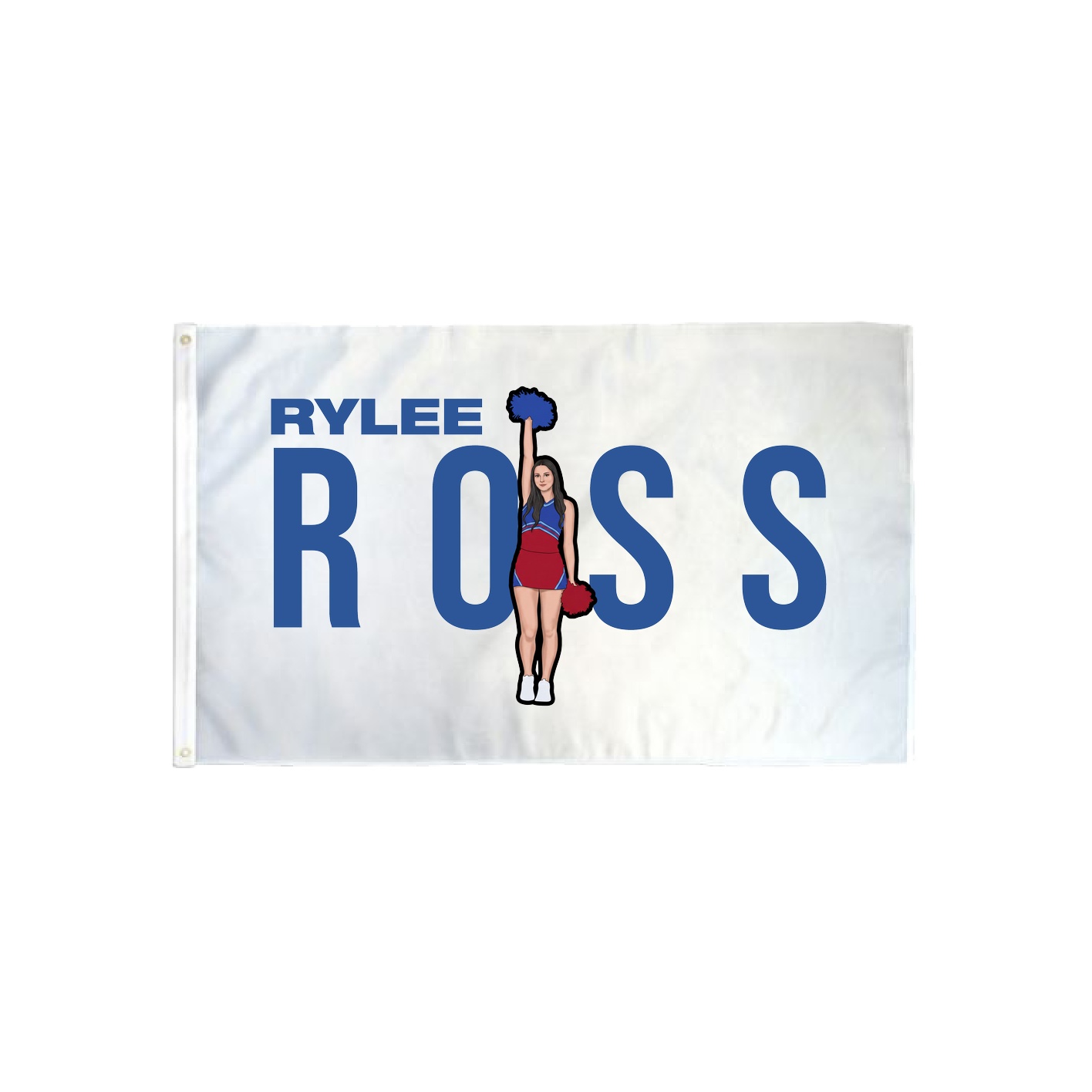 3x5 Flag — Player Name in Classic