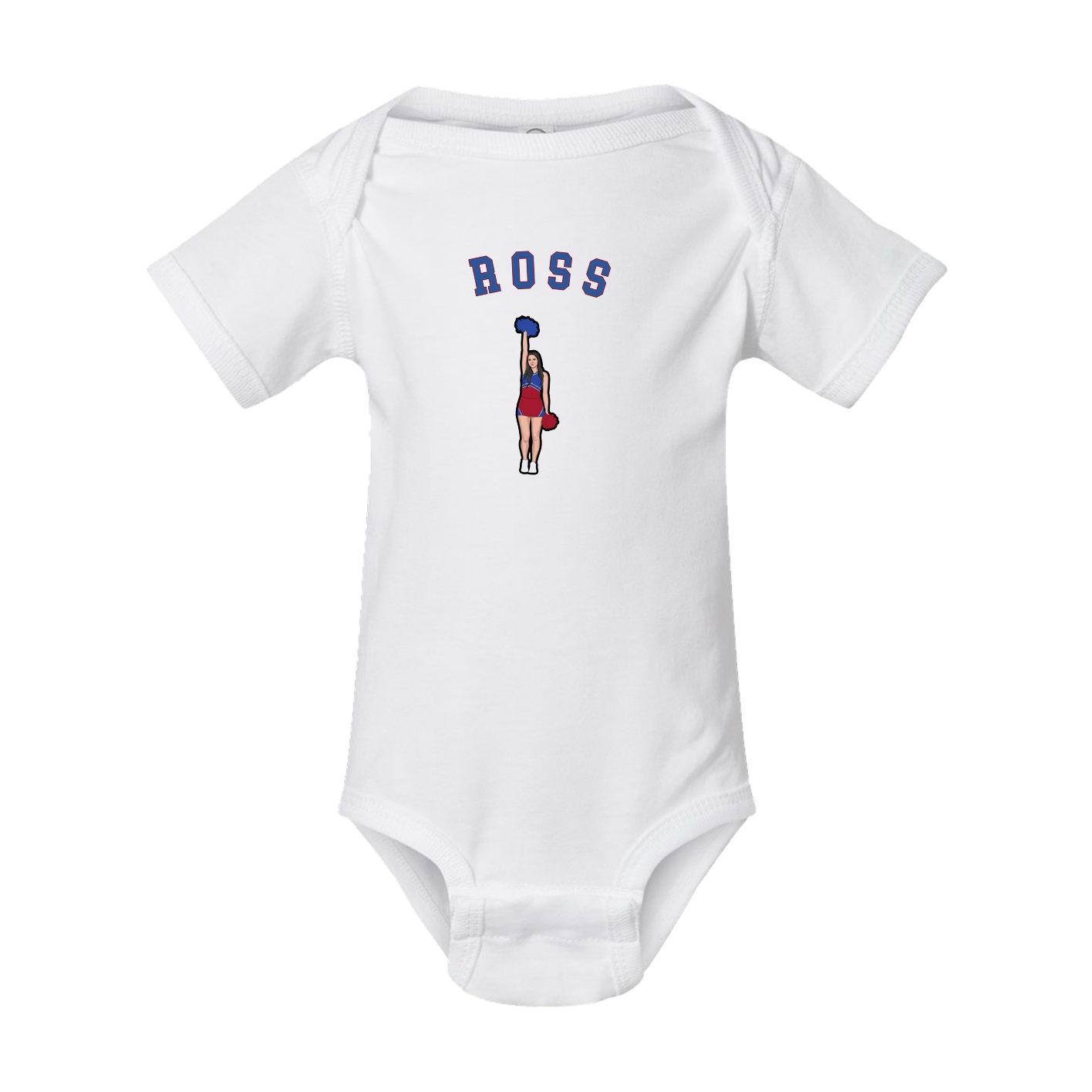 Baby Onesie — Shirsey Arch in White