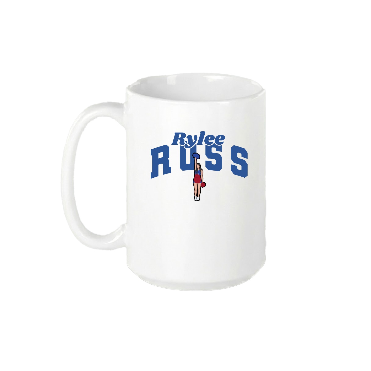 15oz Coffee Mug — Signature Arch in White