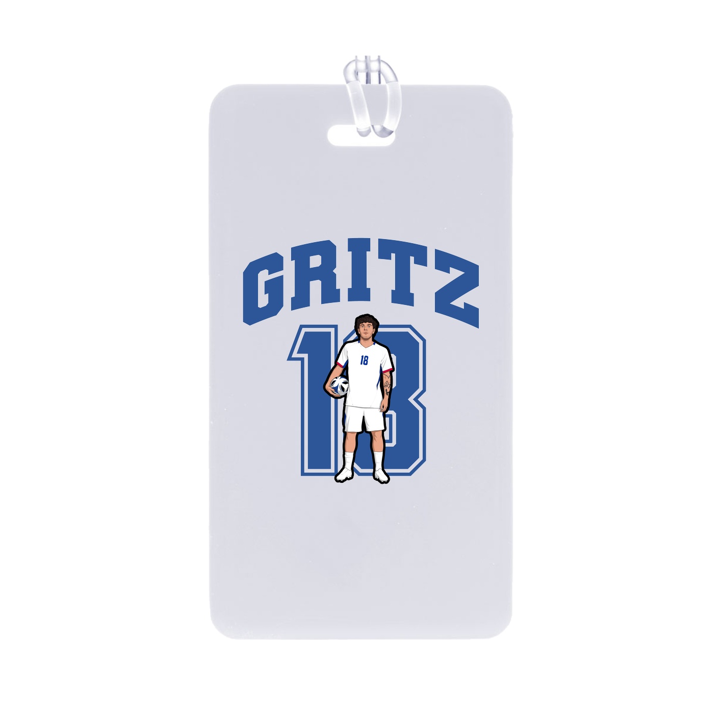 Bag Tag — Number in Classic